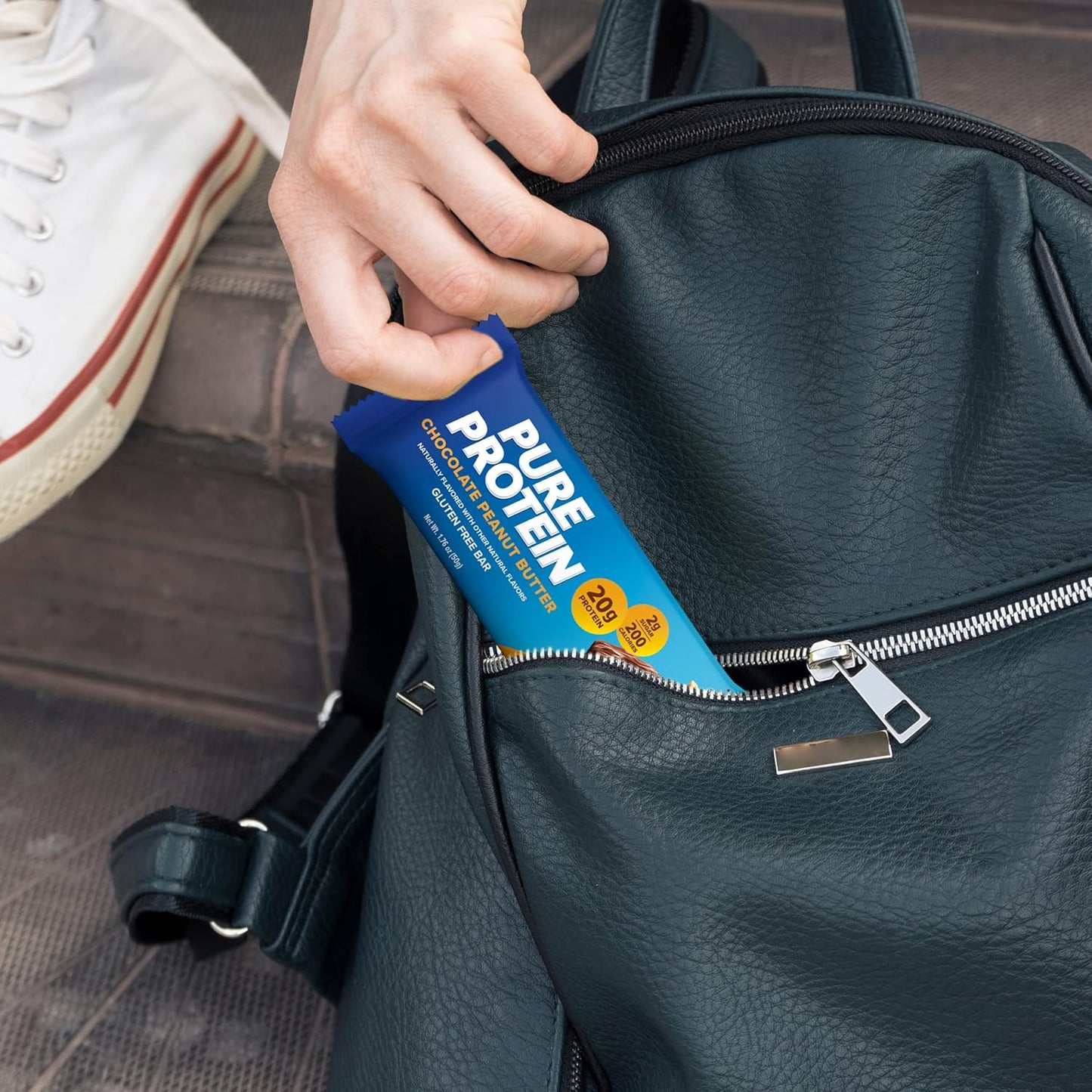 Pure Protein Bar, High Protein, Nutritious Snack, Low Sugar, 1.76 oz, 12 Count