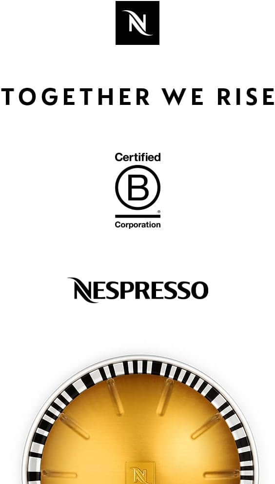 Nespresso Capsules Vertuo, Melozio, Medium Roast Coffee, 30-Count Coffee Pods, Brews 7.8oz.