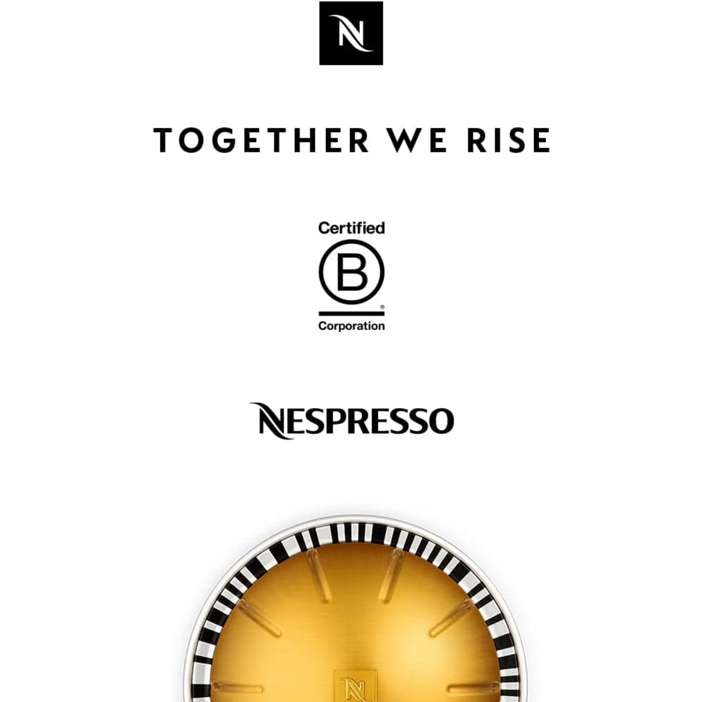 Nespresso Original Line Capsules –  Dark Roast Coffee Pods, 50-Count