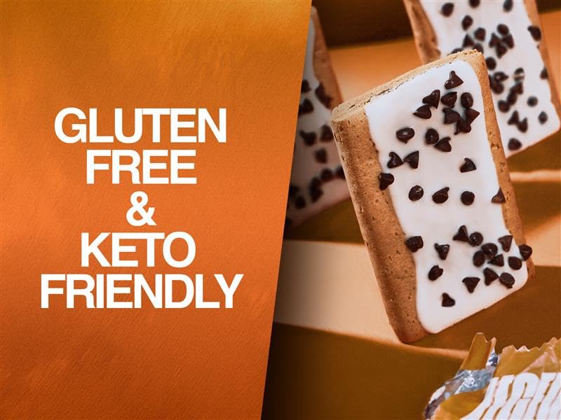 Legendary Foods Protein Pastry 22g – Low Carb, Zero Sugar, Gluten Free Keto Meal Replacement Bar