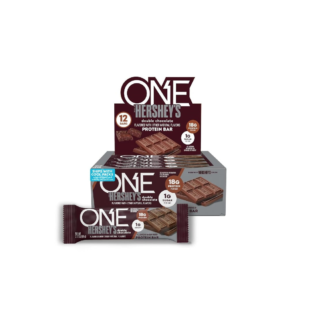 ONE Protein Bar, 18g Protein and 3g Sugar, 2.12 oz (Pack of 12)
