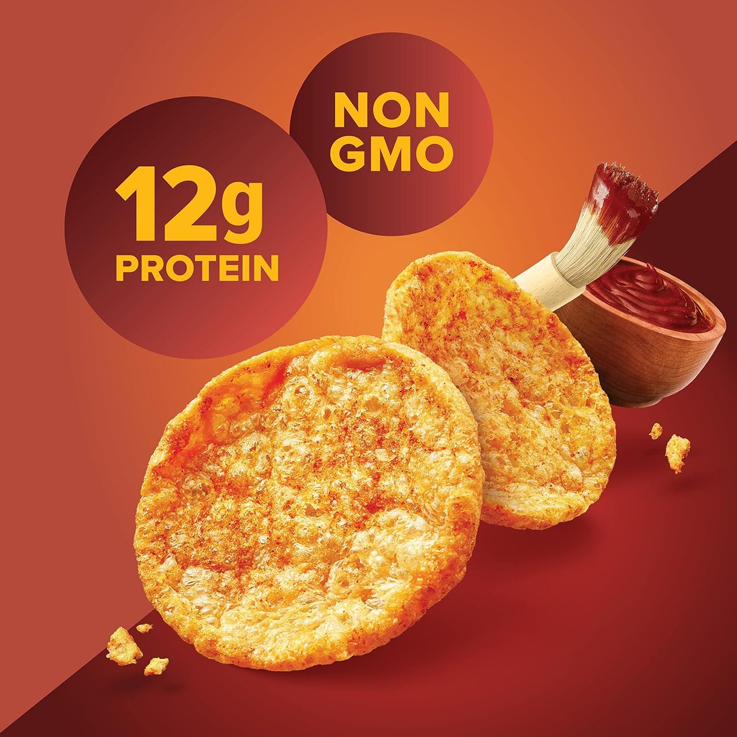 Pure Protein Popcorn Chips, High Protein Snack, 12g Protein, 1.27 oz, 12 Count