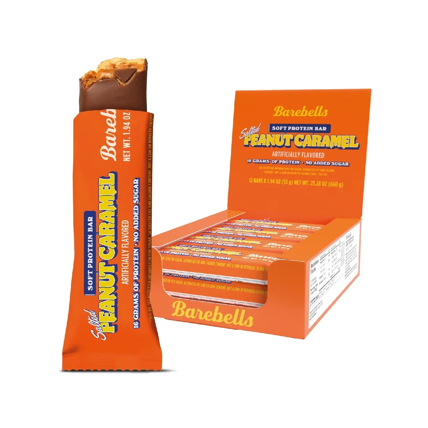Barebells Protein Bars  - 12 Count, 20g High Protein Treats - Chocolate Nutrition Bar with 1g Total Sugars