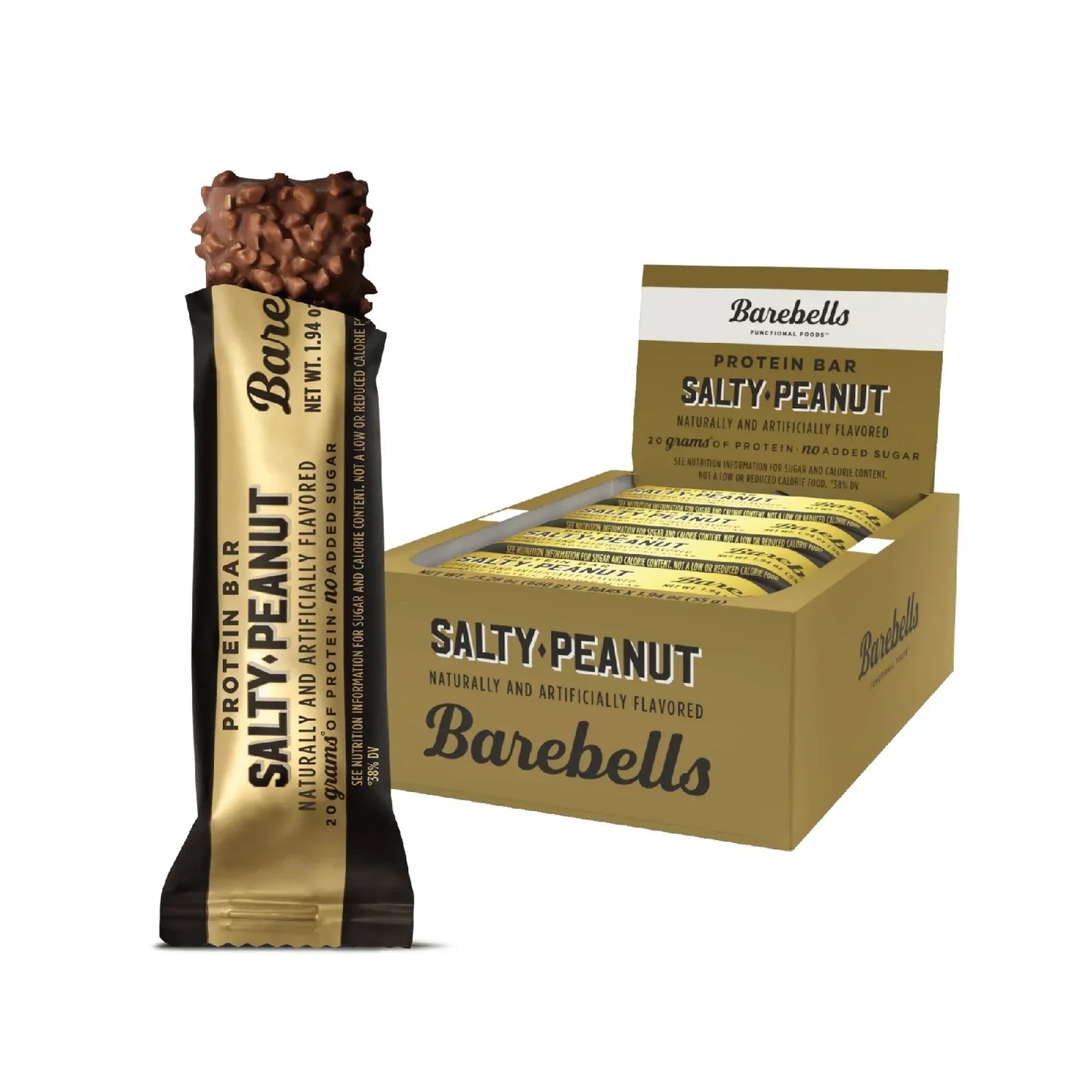 Barebells Protein Bars  - 12 Count, 20g High Protein Treats - Chocolate Nutrition Bar with 1g Total Sugars
